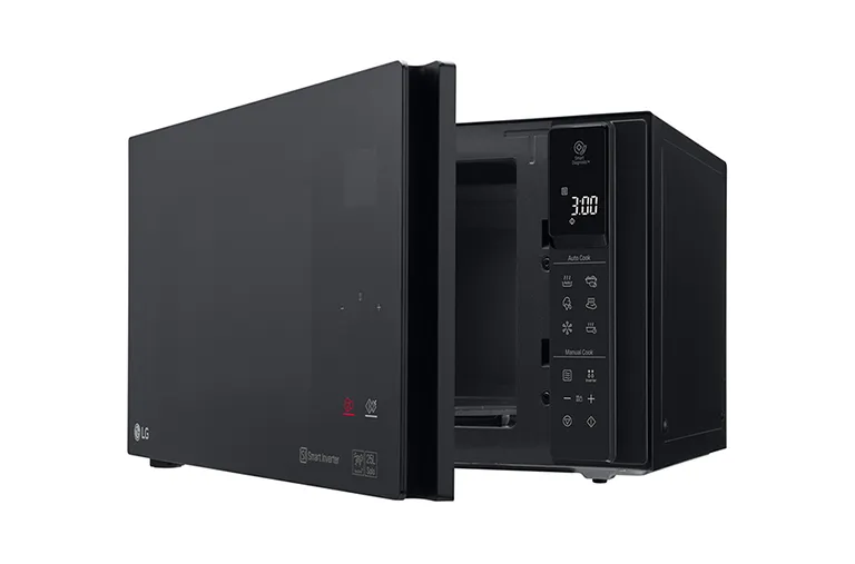[B00037] LG MS2595DIS Microwave Oven 25L NeoChef Solo Inverter Output 1000W - Black